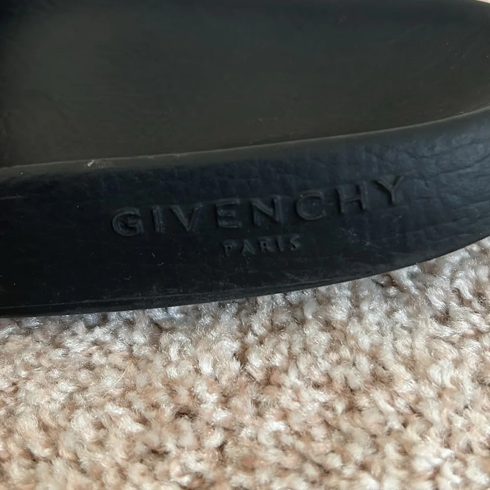 Givenchy Logo Pool Slide - Black